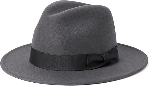شعرت Zylioo 2xl/XL/L قبعات Fedora للرجال للنساء ، M/S Wide Brim Dress Hat ، بالإضافة إلى قبعة بنما الدافئة الحجم ، قبعة الجاز بوهو على طراز بوهو in Saudi Arabia