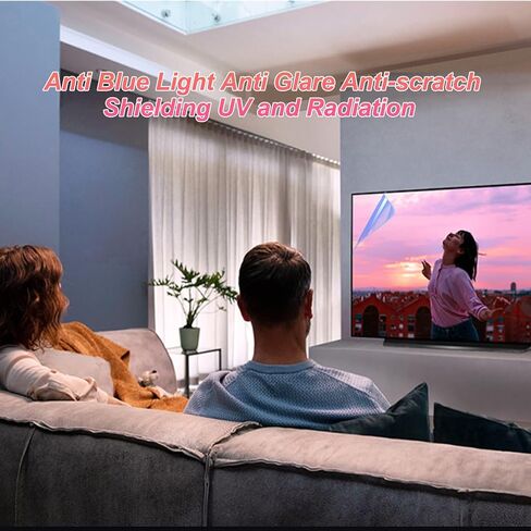 Anti Glare Screen Protector for 43 Inches TV Monitor. Filter Out Blue Light That Relieve Computer Eye Strain And Help You Sleep Better in Saudi Arabia