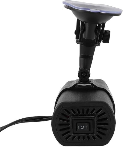 Windshield Defogger, 200W 12V Fast Heat Portable Heater with Suction Cup Mount - Winter Camping, Caravan, Traveling in Saudi Arabia