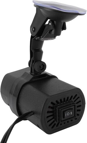 Windshield Defogger, 200W 12V Fast Heat Portable Heater with Suction Cup Mount - Winter Camping, Caravan, Traveling in Saudi Arabia