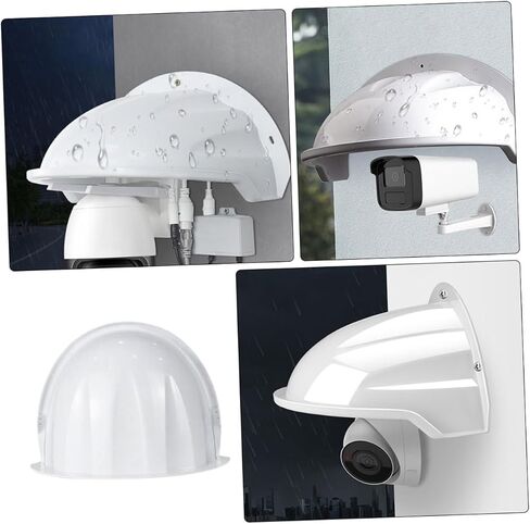 2pcs Camera Cover Weatherproof Outdoor Protective Case for Cameras Rainproof Cover for Home Security in Saudi Arabia