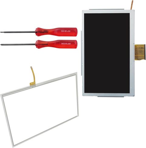 شاشة LCD تعمل باللمس محول رقمي زجاجي أدوات إصلاح شاشة LCD مناسبة لجهاز Nintendo Wii U Gamepad (شاشة LCD وشاشة تعمل باللمس) - من Xspeedonline in Saudi Arabia