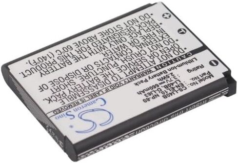 بطارية بديلة متوافقة مع Olympus D-725، D-730، DM-3، DM-5، DS2500، DS-2500، DS3500، DS-3500، DS7000، DS-7000، FE-150، رقم الجزء: LI-40B، LI-42B 660 مللي أمبير/3.7 فولت in Saudi Arabia