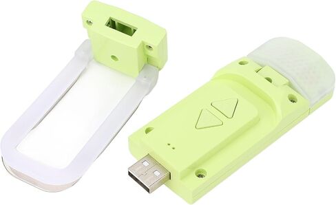 SUNGOOYUE ضوء مشبك قراءة كتاب قابل للطي 5 وضع 5 مجموعات من سطوع المكتب، مصباح مرجعي محمول USB in Saudi Arabia