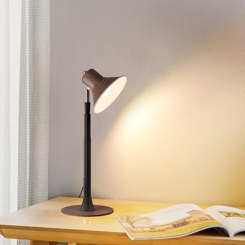 Modern LED Floor Lamp with Adjustable Height 45-145cm, 3000K-6500K Tricolor Dimming, 150° Rotating Head, 10-100% Brightness Control, Table Lamp 2-in-1 Design (Black) in Saudi Arabia
