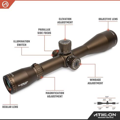 أثلون للبصريات Ares ETR UHD 4.5-30x56 مناظير المستوى البؤري الأول in Saudi Arabia