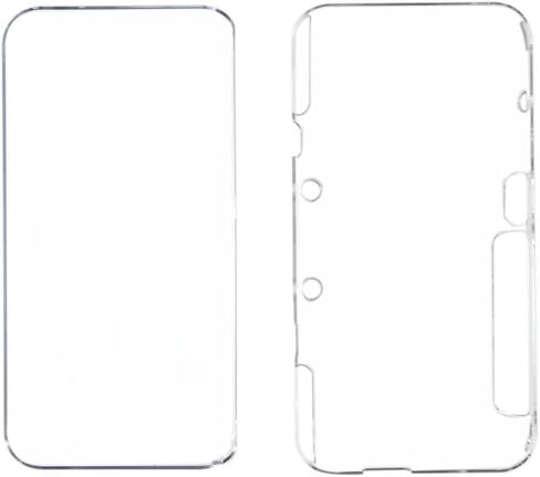 Protective Cover Case Compatible for New Nintendo 2DS XL, Crystal Clear Hard Shell Skin Case Cover in Saudi Arabia