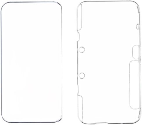 Dust-Proof Water Resistant Clear Crystal Protective Hard Shell Skin Case Cover for New Nintendo 2DS XL in Saudi Arabia