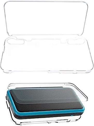 Dust-Proof Water Resistant Clear Crystal Protective Hard Shell Skin Case Cover for New Nintendo 2DS XL in Saudi Arabia