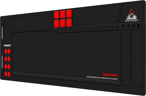 Rifle Gun Cleaning Mat, Magnetic Anti-Slip Rubberized Mat with Organizer Parts Tray in Saudi Arabia