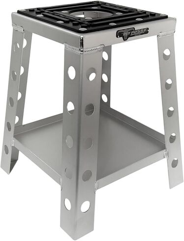 Pit Posse PP145BU Motorcycle Stand Dirt Bike Off-Road Universal fits Motocross Bike MX - Compatible with Yamaha Honda Kawasaki Suzuki KTM - includes Tool Tray (Blue) in Saudi Arabia