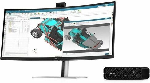 محطة عمل HP Z2 Mini G1i - Intel Core Ultra 9 285-32 جيجابايت - 1 تيرابايت SSD - كمبيوتر صغير - أسود - شريحة Intel W880 - Windows 11 Pro - رسومات NVIDIA RTX 2000 Ada Generation 16 جيجابايت - لوحة مفاتيح باللغة الإنجليزية - Etherne in Saudi Arabia