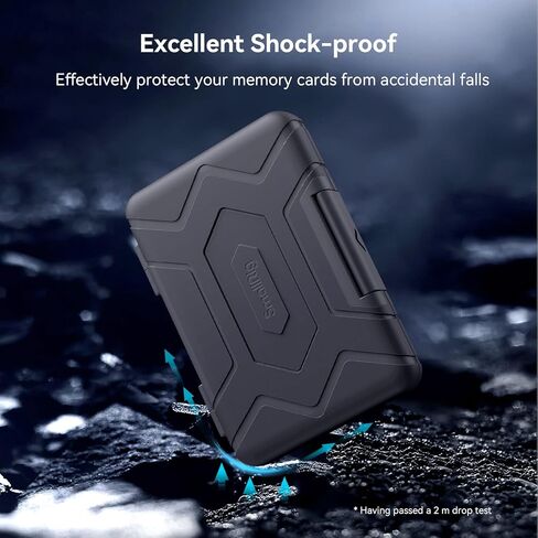 SMALLRIG Memory Card Holder Case 15 Slots+Multifunctional Card Reader & Card Holder (CFexpress Type B) in Saudi Arabia