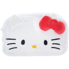 oneZHI Cosmetic Bag Makeup Bags Lipstick Pouch Zipper Pouch Handbags For Women Girls Cartoon Kitty Melody Travel Accessories Organizer Corduroy （Pink）