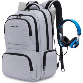 KUPRINE Travel Anti Theft Slim Durable Laptop Backpacks for Women Mens Lightweight Water Resistant College Computer Backpack Fits Most 15.6 Laptop & Tablet