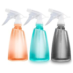 17Oz Plastic Spray Bottles for Cleaning Solutions - Plant Spray Bottle Plastic Empty Spray Bottle Plant Essentials Indoor Plant Spray Water Bottle for Hair - 3Pcs Garden Spray Bottle for Plants