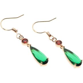 Howl's Earrings18k Gold Plated Fish Hook Green Water Dangle Earrings Castle Moving Cosplay Jewelry Anime Gift for Women in Saudi Arabia