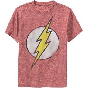 DC Comics Flash Vintage Boys Short Sleeve Tee Shirt
