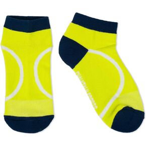 ChalkTalkSPORTS Tennis Woven Ankle Socks | Tennis Ball