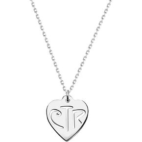 Zhxingjew CTR Necaklace LDS Baptism Gift Choose The Right Heart Pendant Jewelry