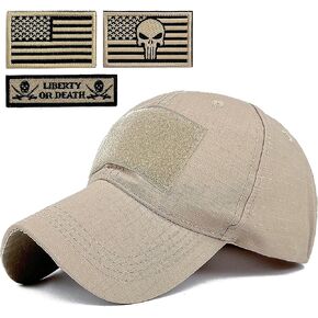 Mens Camo Baseball Hats with American Flag USA Patch Tactical Operator Patriotic Caps US Army Military OCP Ball Hat