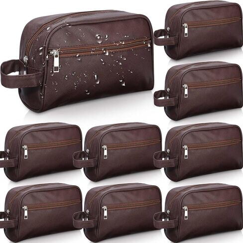 Abbylike 9 Pcs Toiletry Bag for Men Big Travel Bag Mens Shaving Bag Water Resistant Make up Cosmetic Bag for Men Room Toiletries Accessories Organizer Door Essentials(Black) in Saudi Arabia
