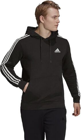 adidas Men's Essentials Fleece 3-Stripes Hoodie in Saudi Arabia