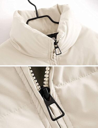 Girl's Winter Cropped Puffer Jacket Coat Short Warm Quilted Jacket in Kuwait