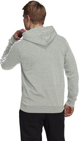adidas Men's Essentials Fleece 3-Stripes Hoodie in Saudi Arabia