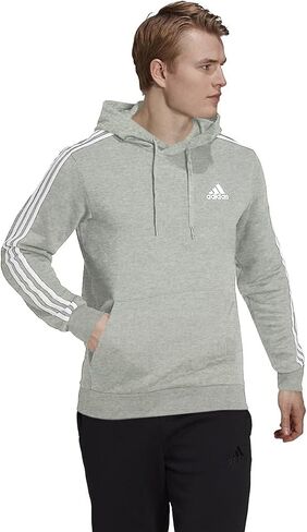 adidas Men's Essentials Fleece 3-Stripes Hoodie in Saudi Arabia