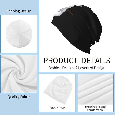 عيد الميلاد الثلج قبعة الشتاء القبعات الكيماوي قبعة السرطان أغطية الرأس قبعات منسوجة فضفاض مترهل الجمجمة قبعة النوم للرجال النساء in Saudi Arabia