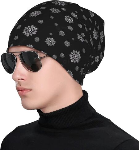 عيد الميلاد الثلج قبعة الشتاء القبعات الكيماوي قبعة السرطان أغطية الرأس قبعات منسوجة فضفاض مترهل الجمجمة قبعة النوم للرجال النساء in Saudi Arabia