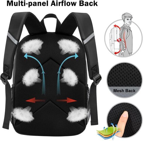 Elementary School Backpack for Teen Girls Boys Age 8-12 Years Old, Lightweight Kids Backpack for Preschool and Kindergarten, Waterproof Casual Daypack Bookbag for Travel (Black) in Saudi Arabia