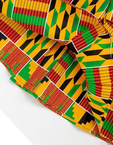 هونغيومي فستان بناتي مطبوع بنمط افريقي, اللون A, S in Kuwait