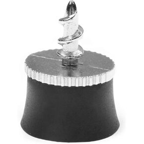 Devikka Golf Ball Pick Up Retriever, Suction Cup Golf Ball Grabber Sucker Tool for Putter Grip Golf Accessory, Black
