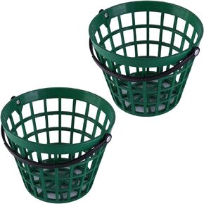 ZLY Golf Ball Basket, Golfball Container with Handle Ball Holder Contain Stadium Accessories