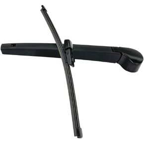 Rear Windshield Wipers Blade Arm Set for Volkswagen Golf 6 7 MK6 MK7 VW GTI 2010-2021 Back Glass Wiper Arm Blade Replacements, All Seasons Fit