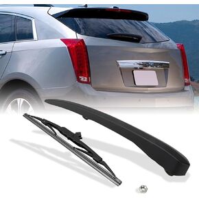 Shopauto Rear Windshield Wiper Arm Blade Assembly Kit Compatible with 2010-2018 Cadillac SRX, 2010-2014 Cadillac CTS Ｗagon Rear Window Wiper Replacement 20825881, 22755246, 25937776, 20825882