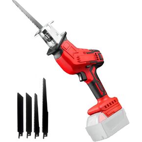 منشار ترددي لاسلكي لبطارية ميلووكي m18 18 فولت بحد أقصى، محرك بدون فرشاة، سرعة متغيرة 0-3500 SPM، تغيير الشفرة بدون أدوات، منشار ريسيبرو مع 4 شفرات منشار لقطع الخشب/المعادن (أداة فقط) in Kuwait