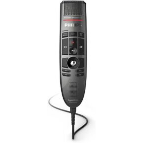 Philips LFH-3500 SpeechMike Premium USB Push Button Dictation Microphone Best-in-Class Recording with Precision Microphone