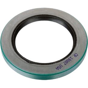 SKF 19887 Power Steering Worm Shaft Seal Spring Loaded with Auxiliary Dirt Lip Positive Fluid Control Compatible with IHC Light Aristocrat Comanche Scout II 80 800 800A