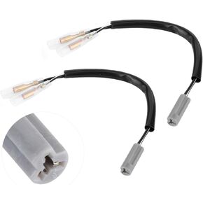 Turn Signal Wire Plug, Yctze 7.5in Turn Signal Wiring Adapter Plug Motorcycle Parts Fit for Yamaha YZF‑R6 YZF‑R1 FZ6 FZ10 Motorcycle Turn Signal Adapter