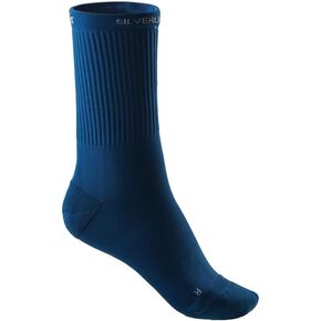 Silverlight Medium Crew Hiking Socks for Men and Women – Blister-Preventing, Durable, Comfortable Anti-Odor Silver Socks
