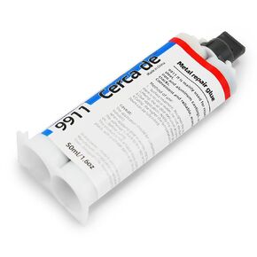 Cerca de Metal Repair Glue，Metal epoxy Putty，Liquid Metal Filler All Purpose Repair Glue，Weld，Heavy Duty, Waterproof, Heat Resistant, high Strength，1.6oz