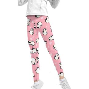 BYCHECAR Workout Leggings for Girls Athletic Pants Kids Leggings for Girls 4 to 16