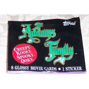 THE ADDAMS FAMILY MOVIE TRADING CARDS SEALED PACK 1991 Topps