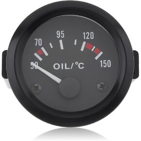 مقياس درجة حرارة الزيت DriSentri، 2 بوصة 52 مم LED سيارة كهربائية درجة حرارة الزيت مقياس درجة الحرارة مع مستشعر درجة الحرارة in Kuwait