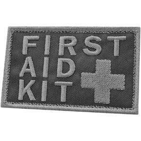 Subdued First Aid Kit 2x3.25 IFAK Medic MED Trauma Paramedic Morale Fastener Patch