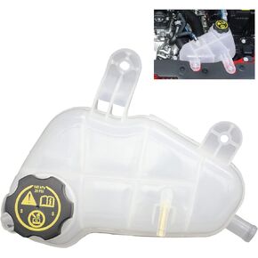 ZZCSZ 603-386 Front Engine Coolant Reservoir Tank Replacement Compatible with 2012 - 2020 Chevrolet Chevy Sonic Replaces 603386, 42609220, GM3014167, 13502353, 95048411