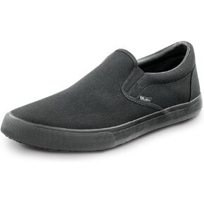 SR Max Southport, Men's, Black, Skate Style, Slip-Resistant, Soft Toe Work Shoe